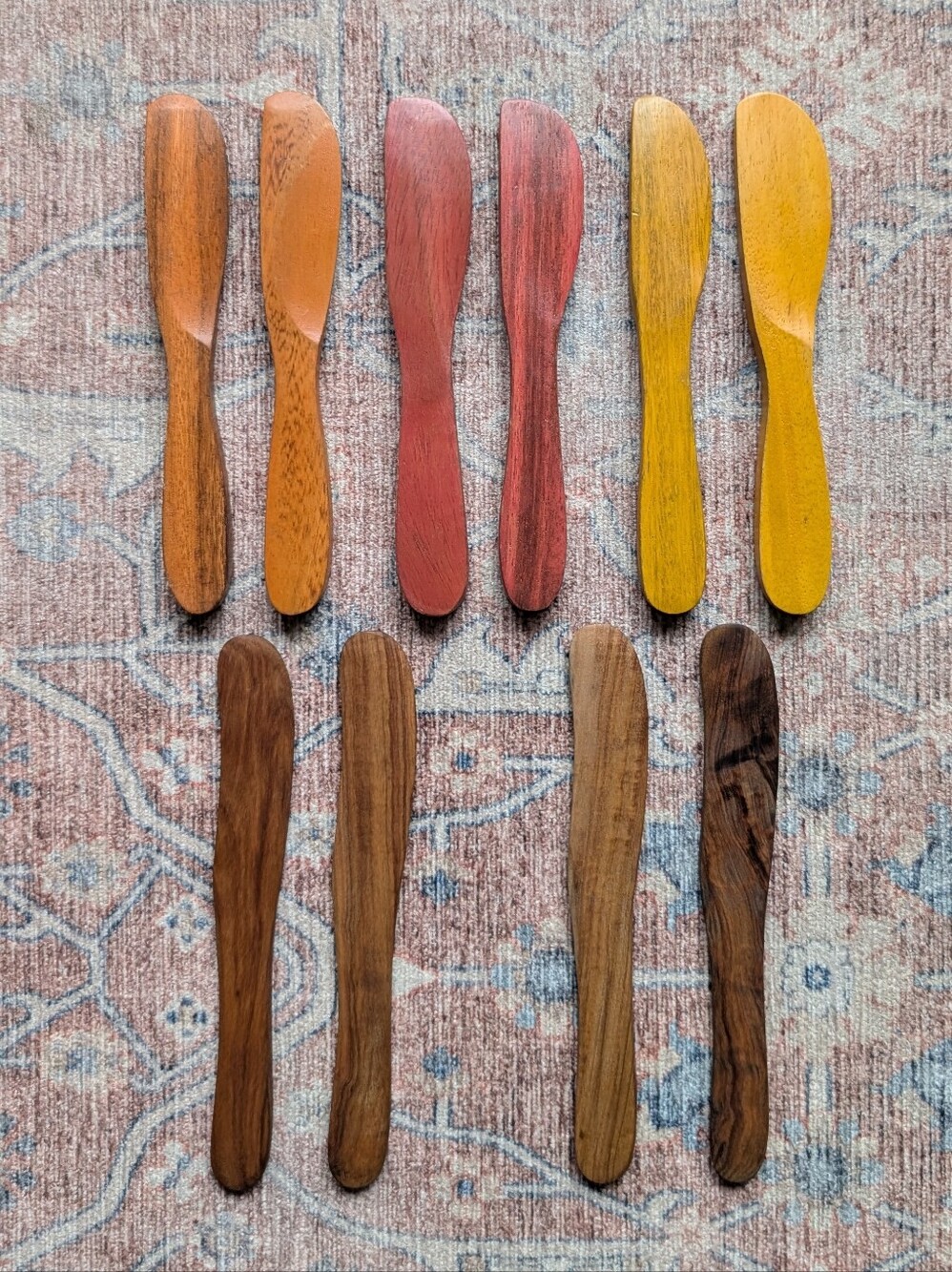 Wooden Spreaders - Multi-Color Set